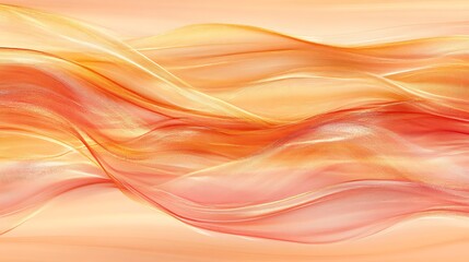 Aufkleber - Abstract flowing fabric, soft hues