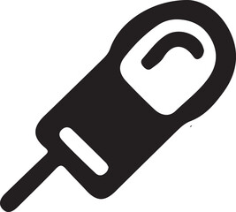 silhouette vector eps of a walkie-talkie icon. ideal for communication, messaging, and technology th