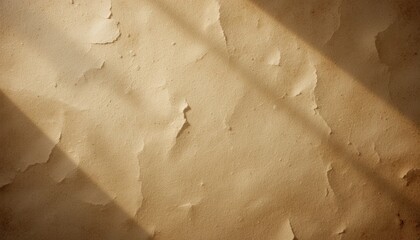 Poster - Light and shadow play on textured old paper artistic composition indoor setting abstract viewpoint for creative projects