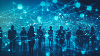 a network of conected people