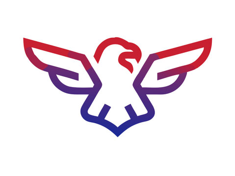 eagle bird logo vector desigen 
