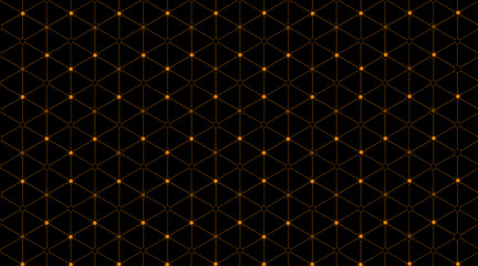 Poster - pattern background with hexagonal, circular, triangle shape | texture background | geometric line te