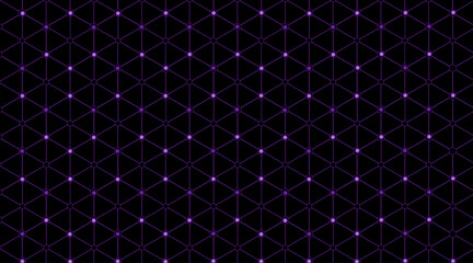 Poster - pattern background with hexagonal, circular, triangle shape | texture background | geometric line te