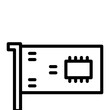 © Sajid - Network Interface Vector Line Icon Design
