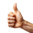 © Vivid_Vision - Thumbs up gesture with hand, isolated on white background