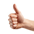 © Vivid_Vision - Thumbs up gesture with hand, isolated on white background