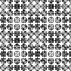 Aufkleber - Black & White Lines Patterns design