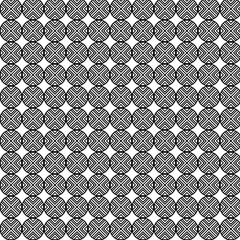 Aufkleber - Black & White Lines Patterns design