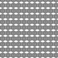 Aufkleber - Black & White Lines Patterns design