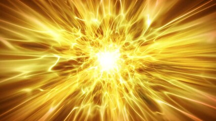 Poster - Plasma Energy Explosion Background/ Animation of a striking comic manga power explosion background with shining plasma energy and shockwave rays fx patterns