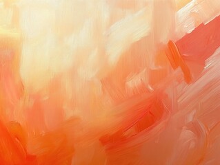 Poster - Abstract canvas art featuring warm tones of orange and yellow creating a dynamic and textured background for design