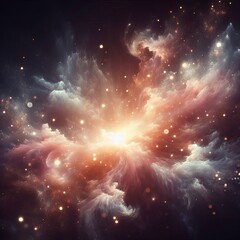 ethereal magical looking dust cloud
