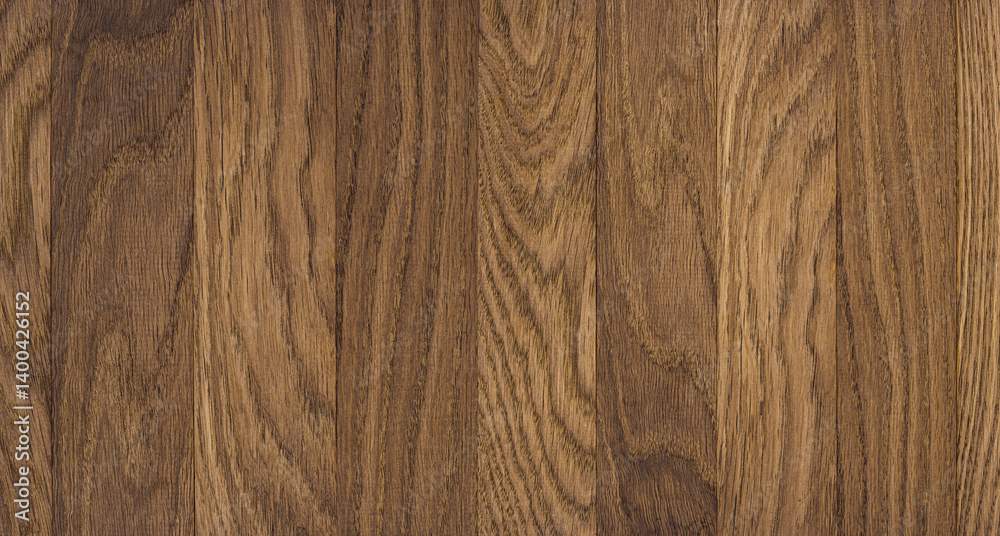 Natural Oak Wood Texture Background – Realistic Wooden Planks for ...