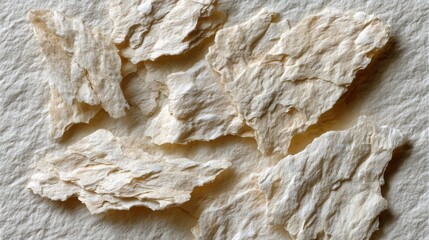 Poster - Handmade parchment features a smooth, creamy beige texture illuminated by even lighting, showcasing its natural grain and imperfections for a versatile backdrop