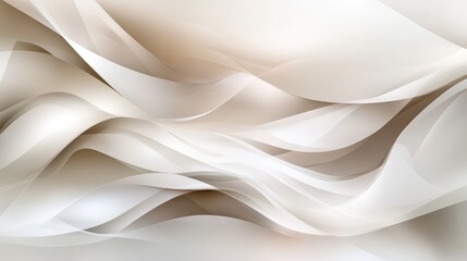 Poster - Neutral beige to light grey gradient background, modern and minimalist with ample copy space for branding or editorial design