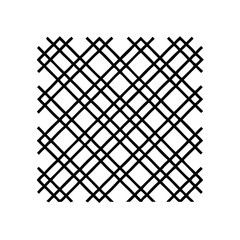 Poster - Black and white trellis pattern background vector illustration for graphic design needs and decoration