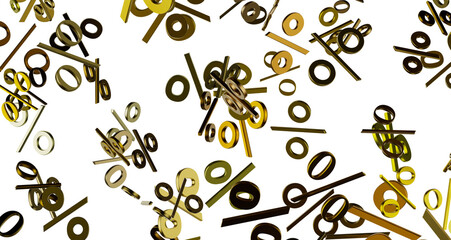 Poster - Blurred sale background.  transparent PNG