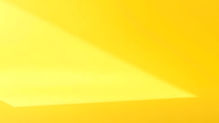 Fototapete - Bright yellow lines weave a golden energy pattern against an abstract light orange backdrop