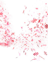 Poster - Blurred sale background.