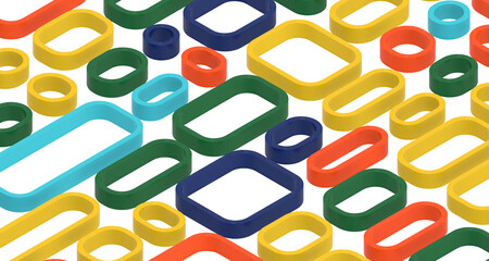 Poster - background design Geometric background in Origami style and abstractam