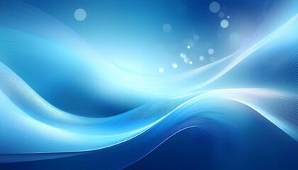 Fototapete - abstract blue wave background