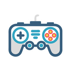 Aufkleber - Game Controller Icon Representing Video Gaming and Interactive Entertainment