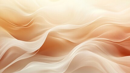Poster - subtle golden flow background featuring delicate flowing lines evoking serenity and warmth perfect for artistic or elegant design projects