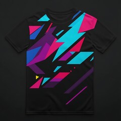 Poster - Abstract Geometric Design T Shirt Mockup of excellence in splendor beyond compare with grace