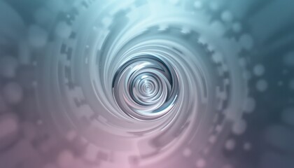 Poster - Swirling abstract motion design digital space visual art gradient background dynamic perspective creative concept for engaging online content