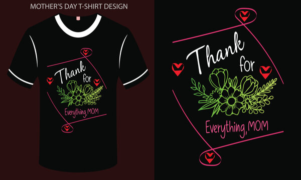 World best mom t-shirt design, Mother's Day T-Shirt Design, Typography T-shirt Design.