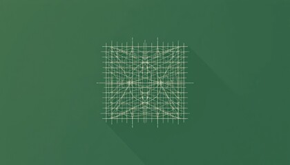 Poster - Geometric design exploration digital workspace graphic art abstract environment aerial viewpoint symmetry and balance in design