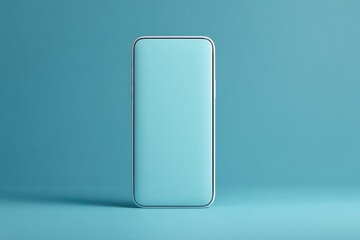 Poster - ?learly isolate gadget representing digital dependency on clean solid color background with ample copy space around