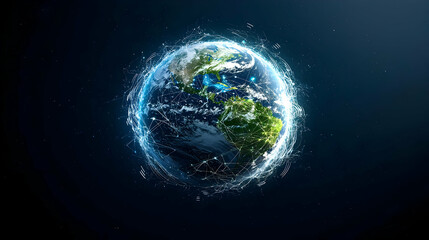 Poster - Digital Art Representation Of Planet Earth