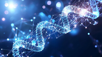 Poster - Abstract Digital Dna Design