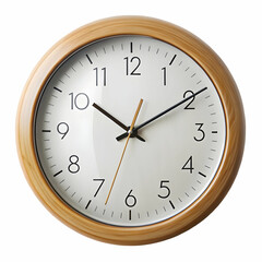 Poster - wall clock isolated on white