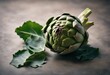 © sandra - halved whole fresh artichoke grocery leaf background freshness eat flower nubes cut food favor closeup nature ingredient harvest healthy half living delicious edible lifestyle green isolated