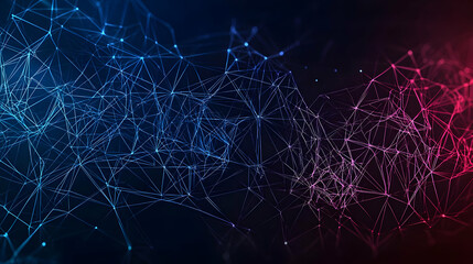 Poster - Abstract Digital Network Graphic Design