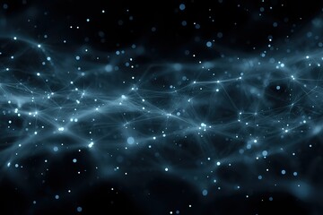 Poster - Dance of lights in a dark universe creates a stunning display of stars and energy