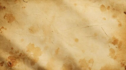 Poster - A worn-out piece of paper with visible stains, suitable for use in historical or vintage-themed designs.