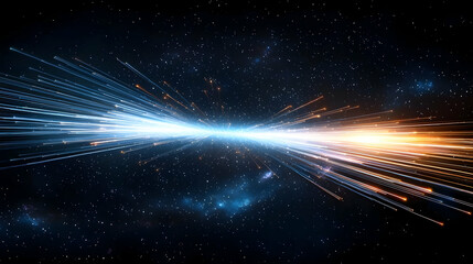 Poster - Abstract Cosmic Space Explosion
