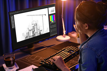 Poster - architectural design brisk software application for architect business and professional designer