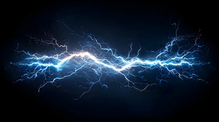 Poster - Abstract Electric Energy Graphic Design