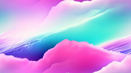 Wall Mural - a detailed shot of a smartphone featuring a fuzzy view of distant mountains against cloudy foregroun