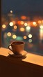 © projek - Night City View Cup of Tea
