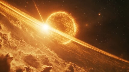 Wall Mural - cosmic explosion image