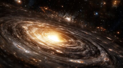 Wall Mural - spiral galaxy image