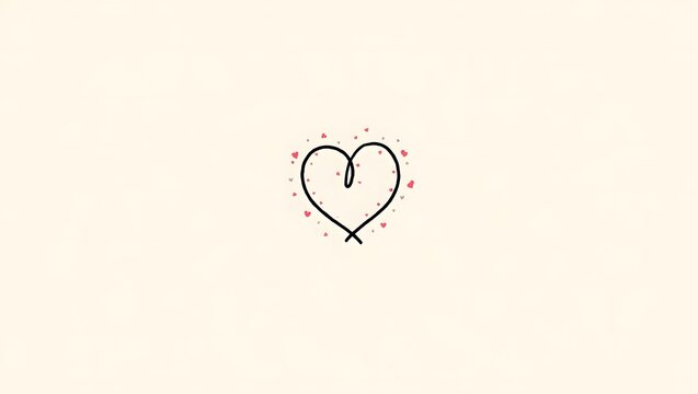 heart with a heart on it