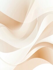 Poster - Elegant Soft Fabric Draping With Natural Marbling, Perfect for Textiles and Interior Design, Showcasing a Tranquil Beige Palette