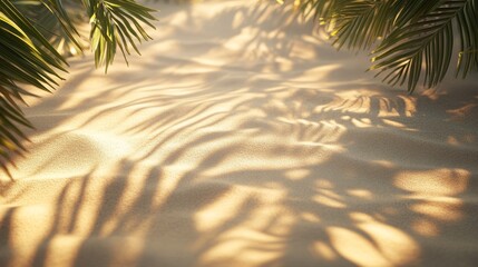 Poster - Soft Golden Light Illuminates Delicate Leaves Against a Tranquil Background During a Serene Afternoon Ambiance