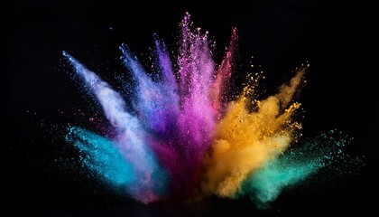 abstract background with colorful lights